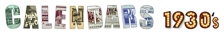 1930's movie graphic