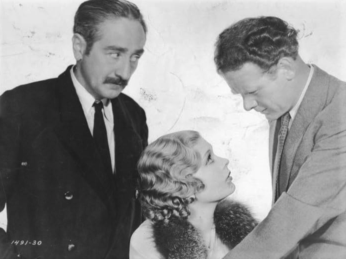 Photo of Adolphe Menjou, Charles Bickford, Dorothy Dell